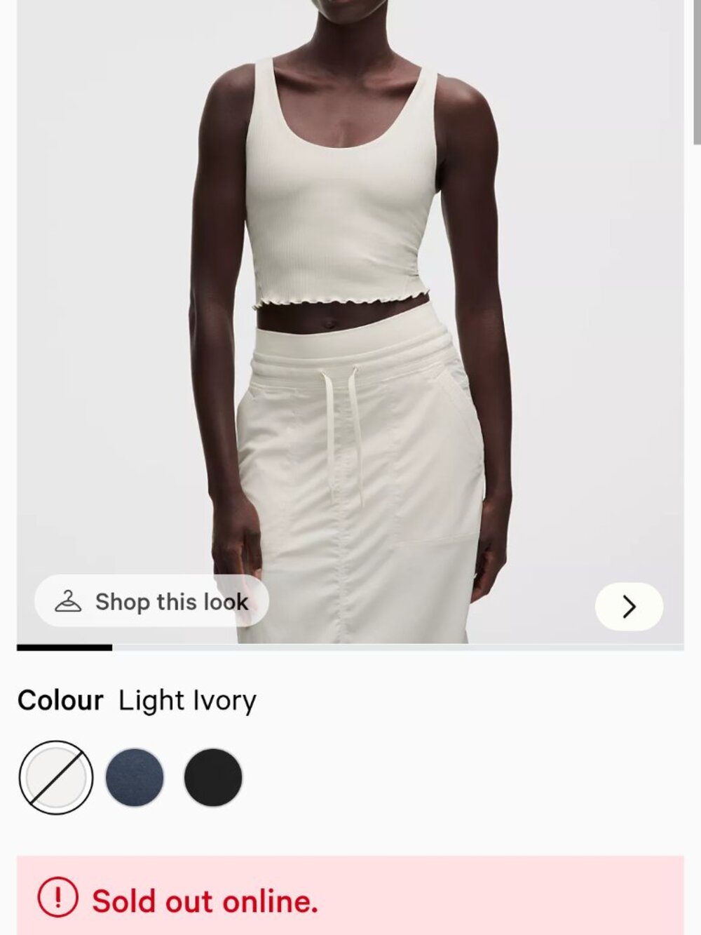 Lettuce hem align tank